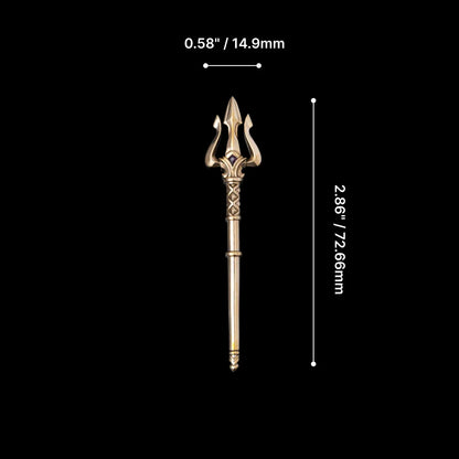 Demon Trident in Platinum - detail view 06