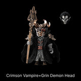 Grin Demon Head in Bronze, White Bronze and Copper - detail view 23