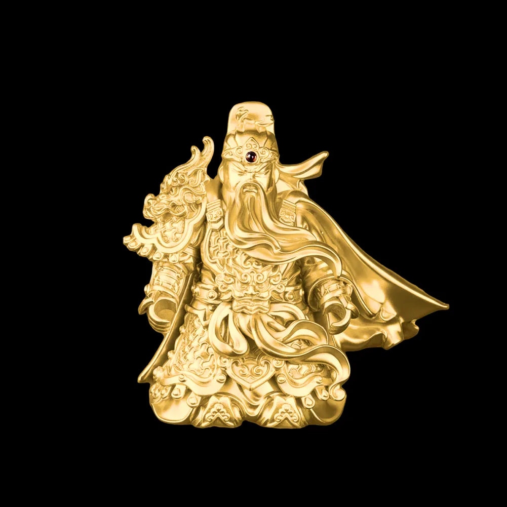 Guan Yu in 24K Gold - main view