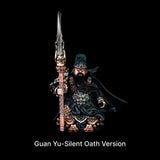 Guan Yu in Bronze, White Bronze, Copper and Brass - detail view 13