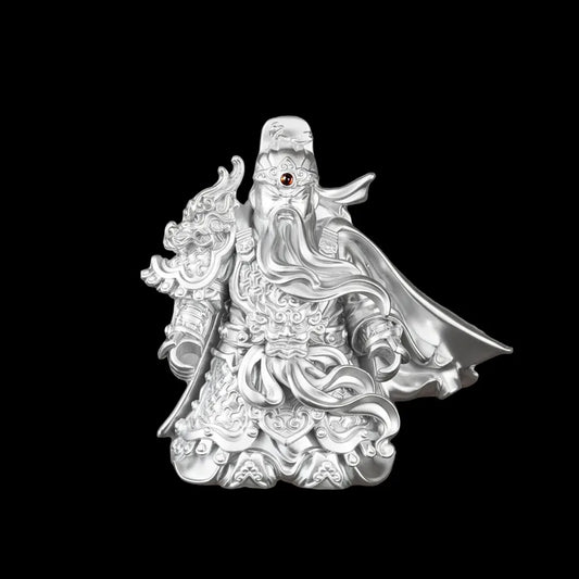 Guan Yu in Platinum - main view