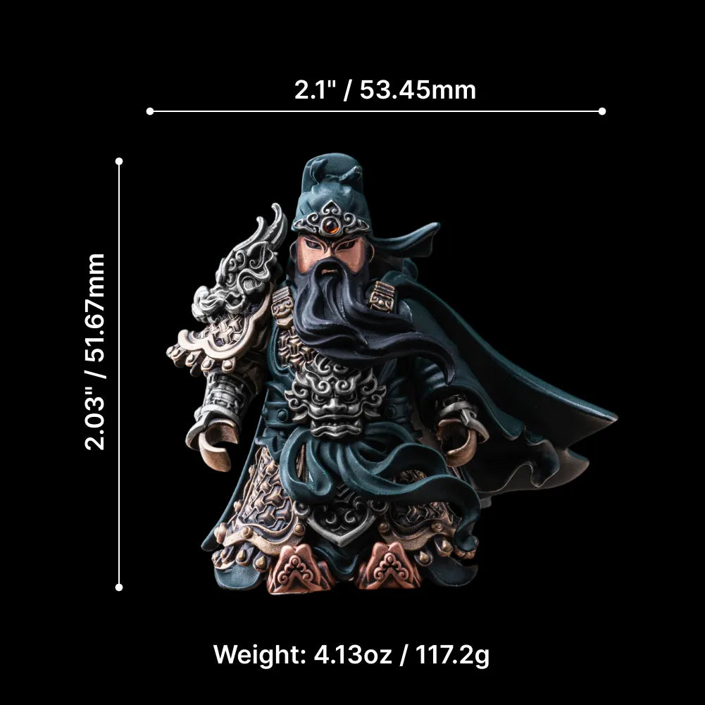 Guan Yu in Silver - detail view 15
