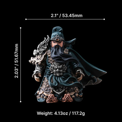 Guan Yu in Silver - detail view 15