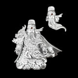 Guan Yu in Silver - detail view 18