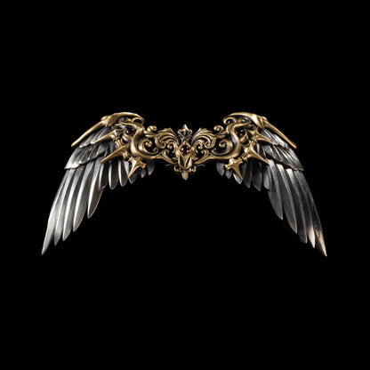 Heaven's Mantle in Brass and White Bronze - main view