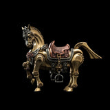 Heroic Steed in Brass, White Bronze and Copper - detail view 28