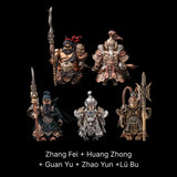 Three Kingdoms figure set featuring Huang Zhong