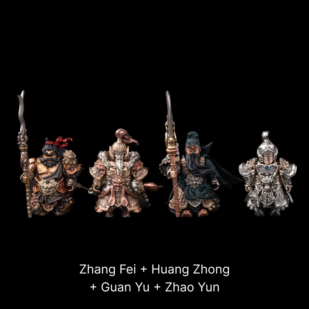Three Kingdoms figure set featuring Huang Zhong