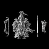 Huang Zhong - ox silver figure sku