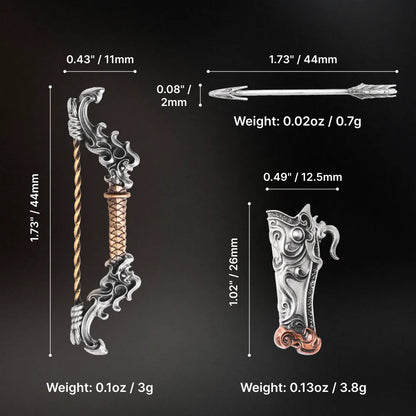 Huang Zhong - qilin bow arrow quiver parameters