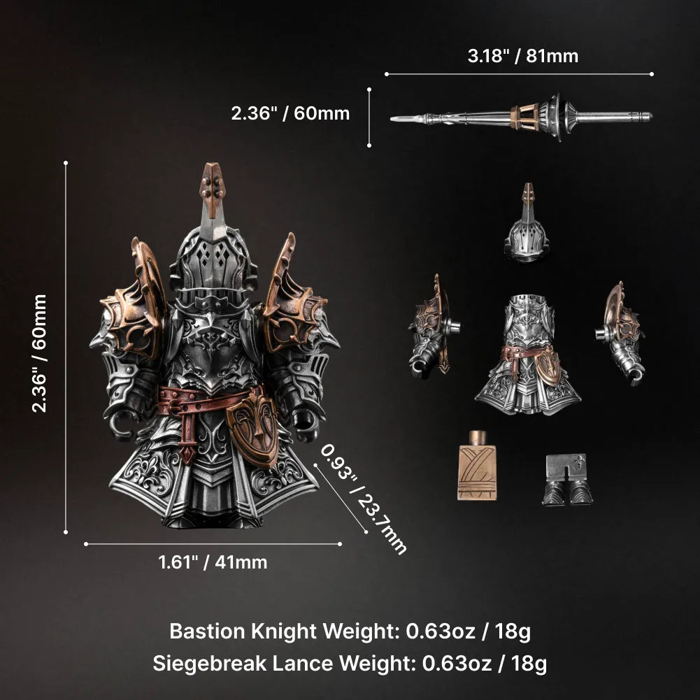 Ironwing Charge - measured dimensions