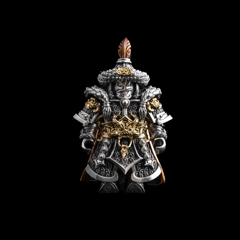 Jin Wuzhu in Oxidized Silver, 18K Gold and Copper - main view