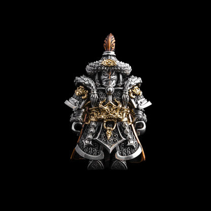 Jin Wuzhu in Oxidized Silver, 18K Gold and Copper - main view