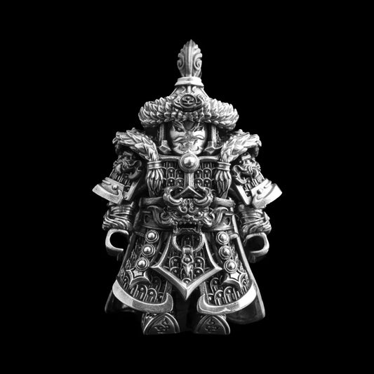 Jin Wuzhu in Oxidized Silver - main view