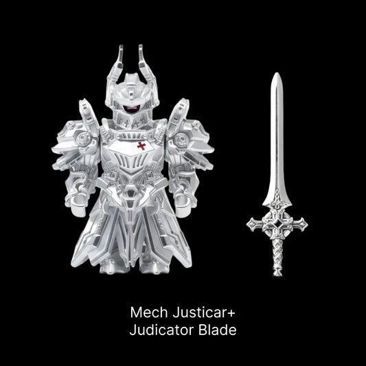 Mech Justicar in Silver - detail view 01