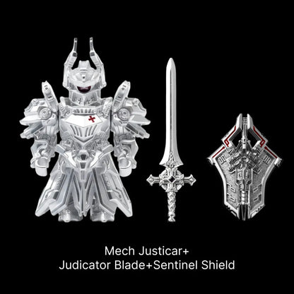 Mech Justicar in Silver - detail view 02