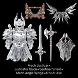 Mech Justicar in Silver - detail view 05