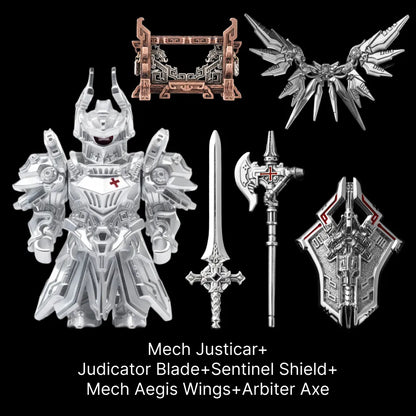 Mech Justicar in Silver - detail view 05