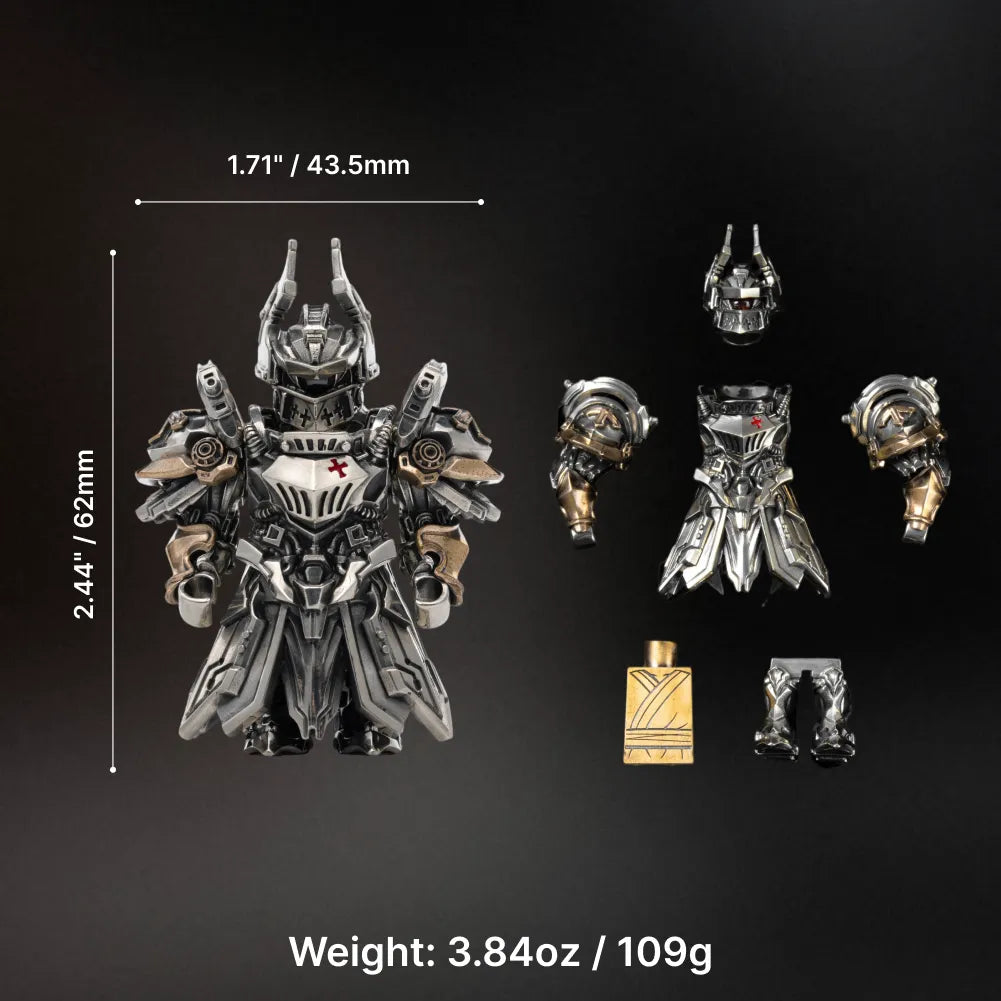 Mech Justicar in Silver - detail view 09