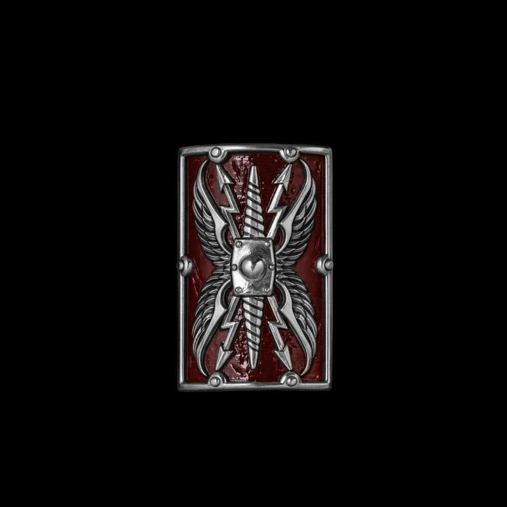 Aegis of Jupiter shield against a black background