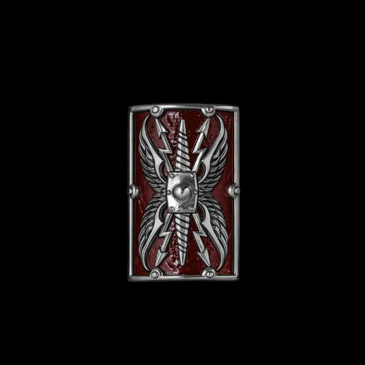 Aegis of Jupiter shield against a black background