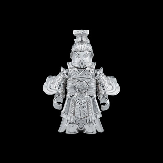 Qin Shi Huang in Silver - main view