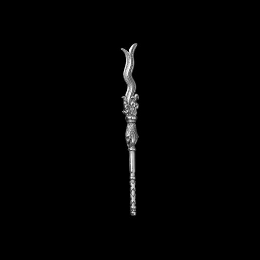 Serpent Pike Eight-Foot Fang in 18K White Gold - main view