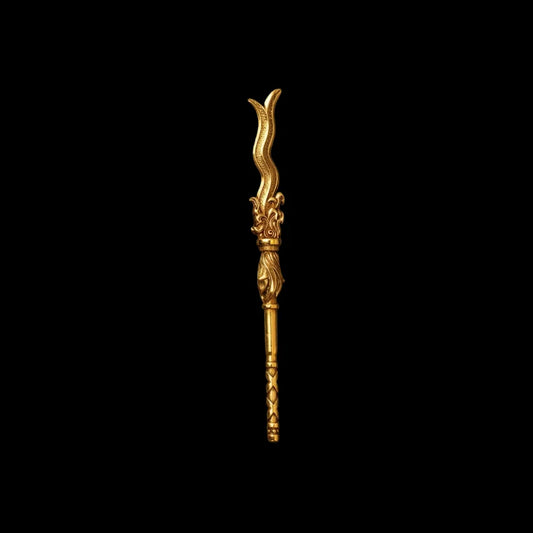 Serpent Pike Eight-Foot Fang in 24K Gold - main view