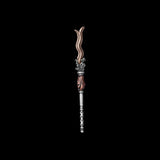 Serpent Pike Eight-Foot Fang in White Bronze, Bronze and Copper - main view