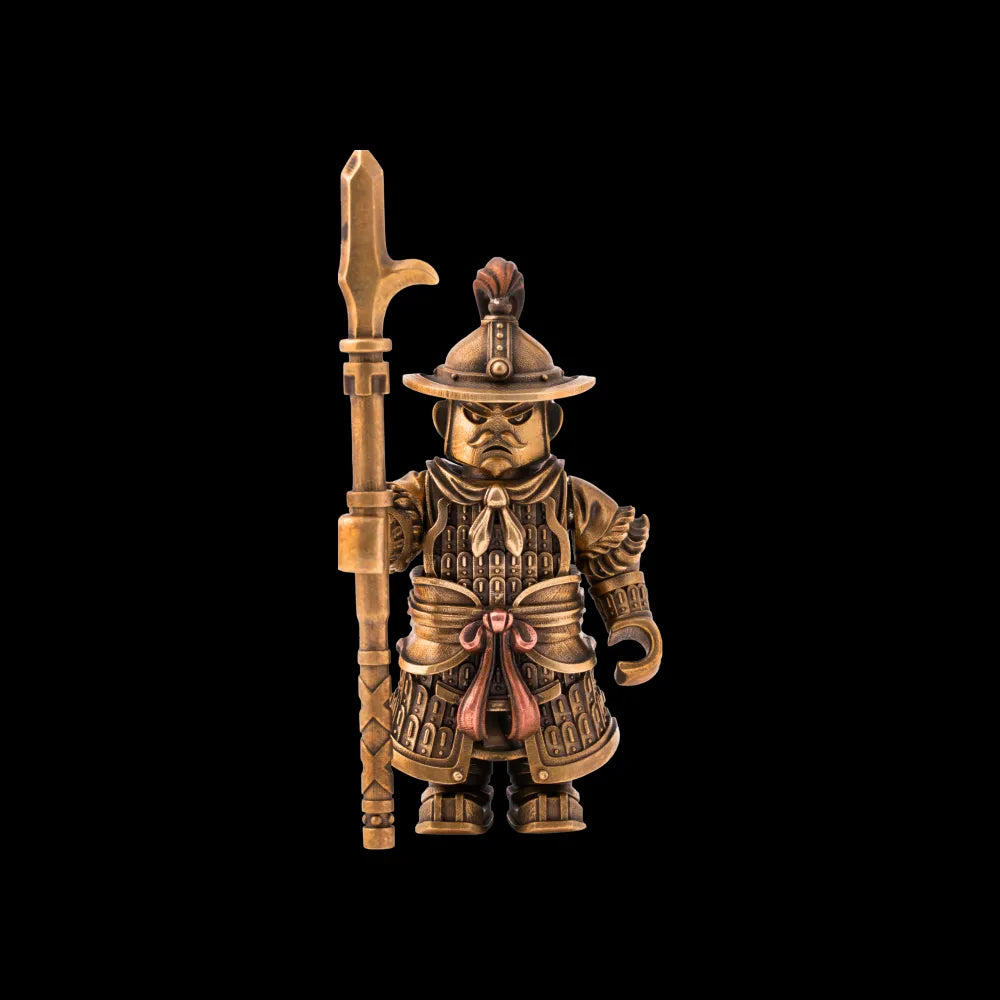 Song Soldier in Bronze and Copper - detail view 01