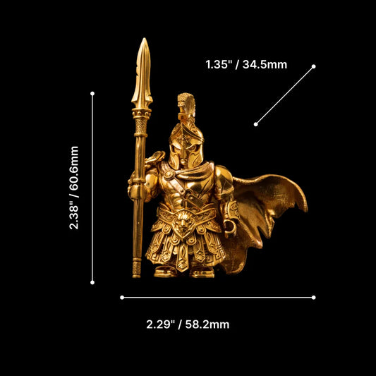 Spartan Commander in 24K Gold - detail view 01