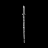 Spartan Dory spear against a black background