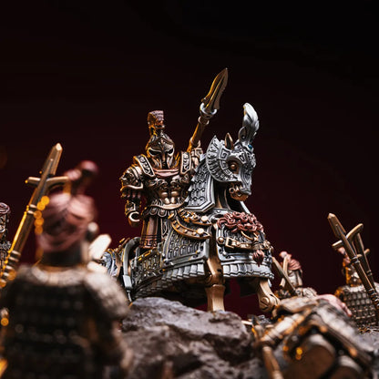 Spartan Warrior in Brass and Copper - detail view 15