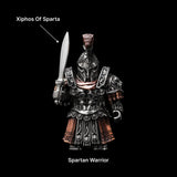 Spartan Warrior in White Bronze and Copper - main view