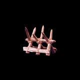 Spiked Barricade in 18K Rose Gold - detail view 01