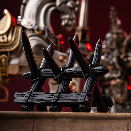 Spiked Barricade in Blackened - detail view 01