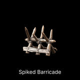 Spiked Barricade in Bronze - detail view 11