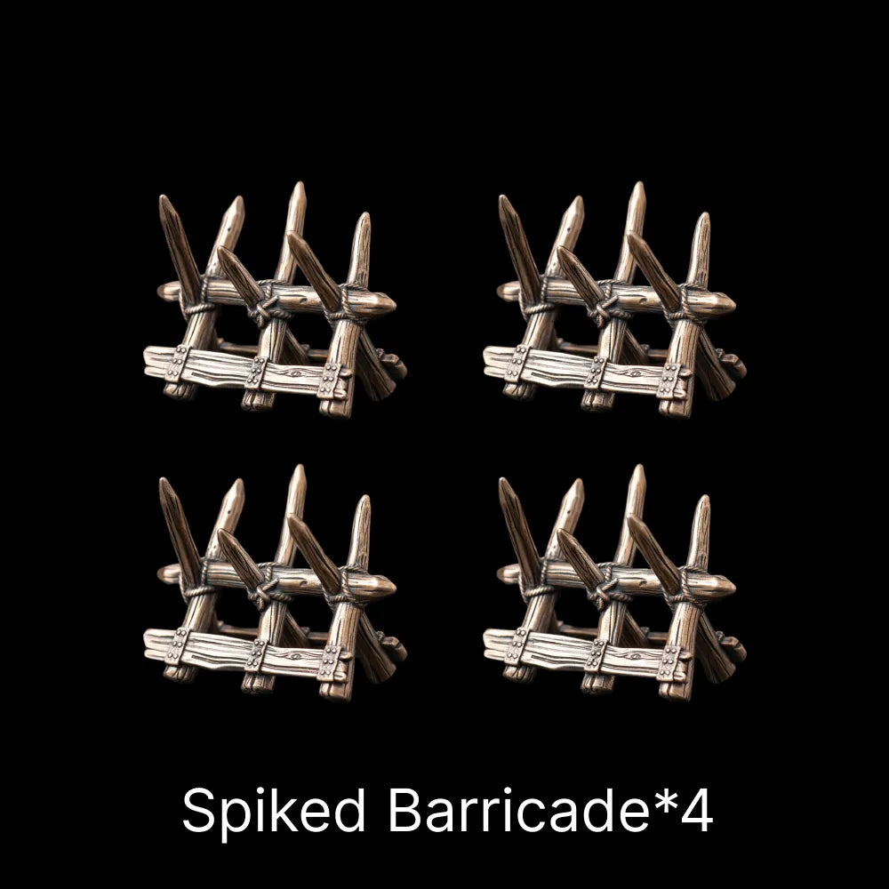 Spiked Barricade in Bronze - detail view 13