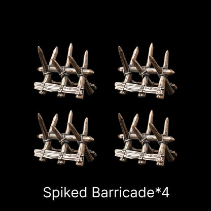 Spiked Barricade in Bronze - detail view 13
