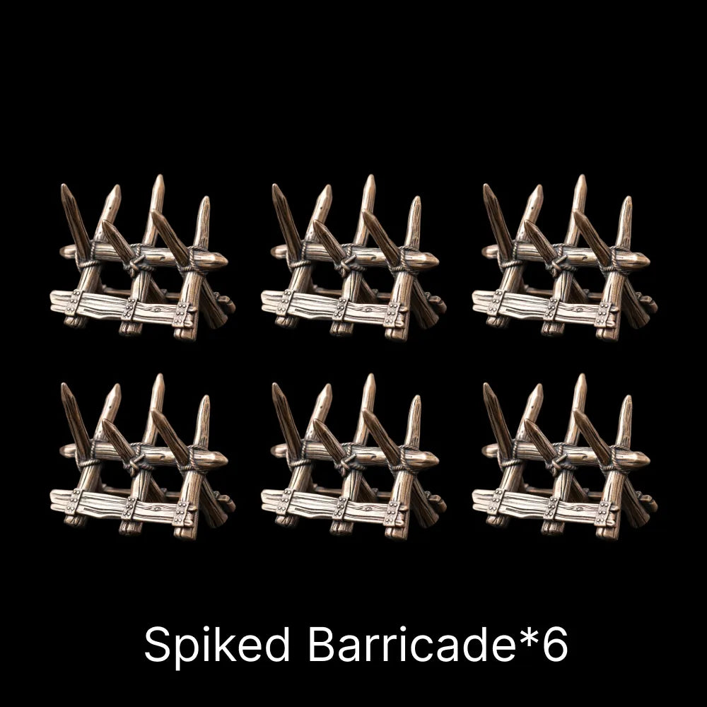Spiked Barricade in Bronze - detail view 14