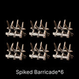 Spiked Barricade in Bronze - detail view 14