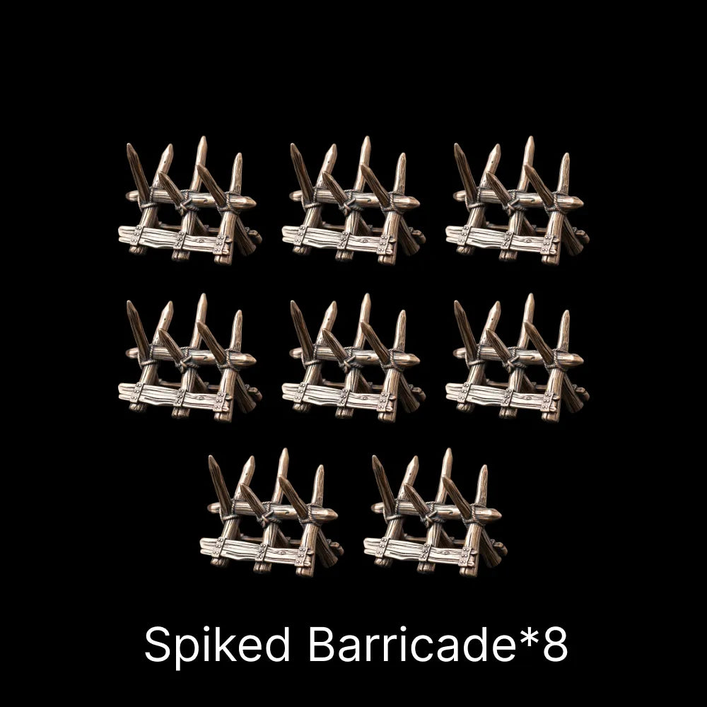 Spiked Barricade in Bronze - detail view 15