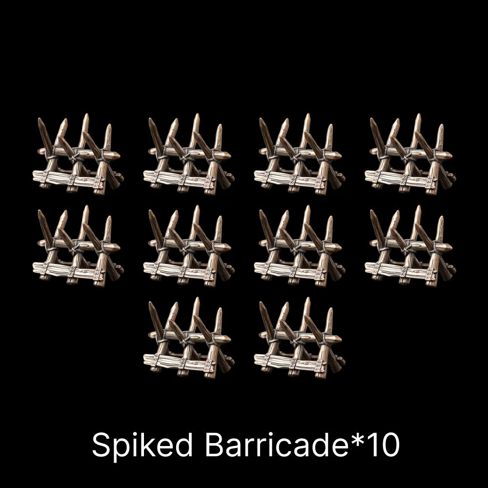 Spiked Barricade in Bronze - detail view 16