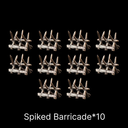 Spiked Barricade in Bronze - detail view 16