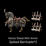 Spiked Barricade in Bronze - detail view 19