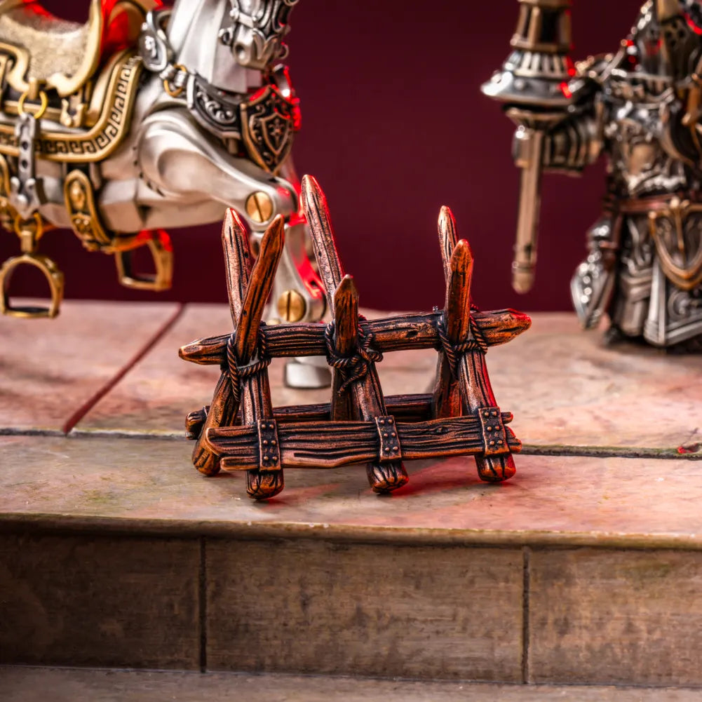 Spiked Barricade in Copper - detail view 01