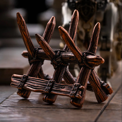 Spiked Barricade in Copper - detail view 02