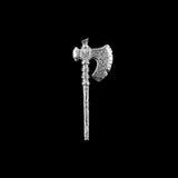 Stonefang Axe in Silver - detail view 01