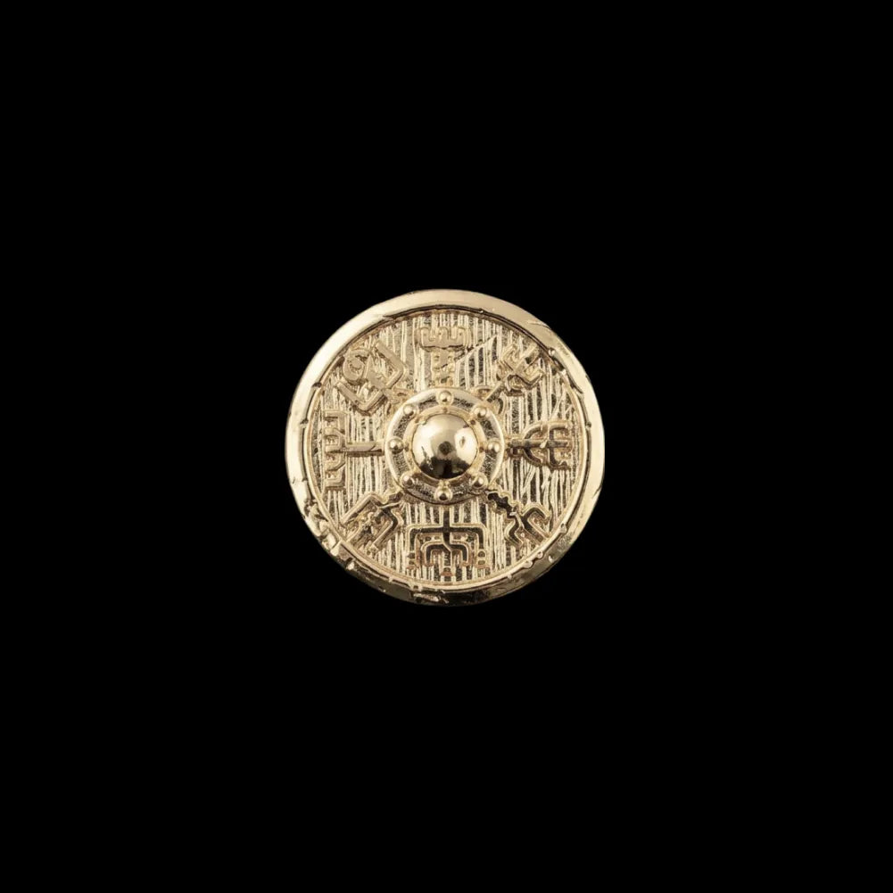 Stormward Shield in 14K Gold - detail view 01