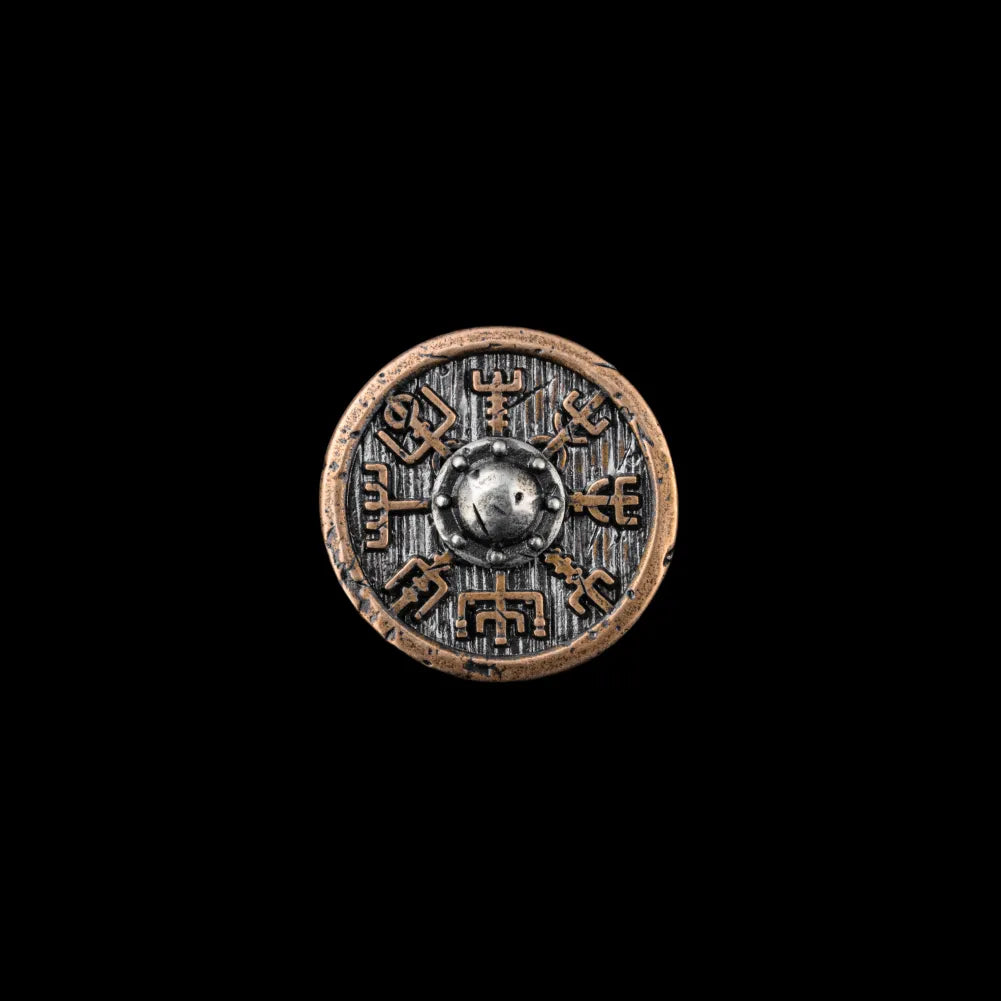 Stormward Shield in Bronze and White Bronze - detail view 01